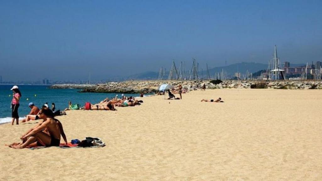 Playa de Ocata en el Masnou