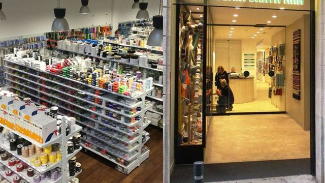 La histórica Mercería Santa Ana, una de las más conocidas de Barcelona / SANTA ANA