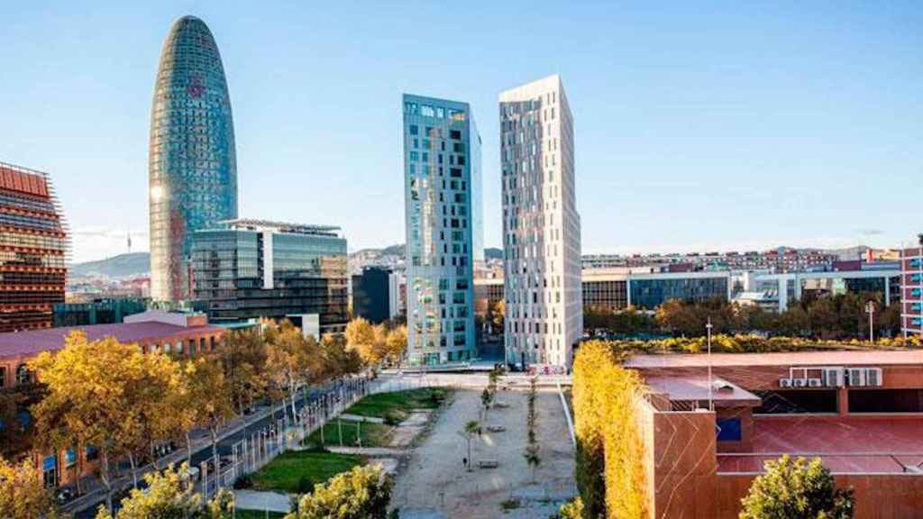 Distrito del 22@ en una imagen de archivo, donde se concentra la mayoría de oficinas en Barcelona / ARCHIVO