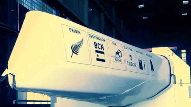 Embarcación que competirá en la Copa América / ALINGHI RED BULL RACING