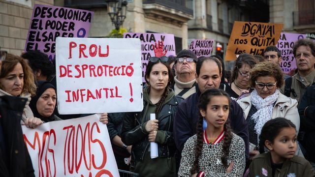 Concentración en Barcelona en contra del racismo y los ataques / EUROPA PRESS