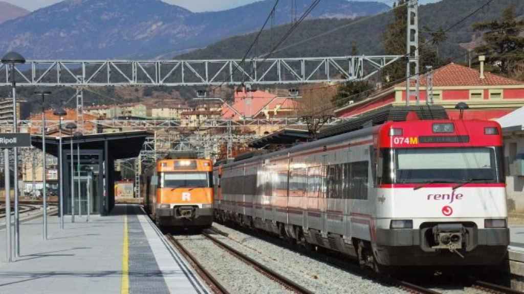 Estació de Rodalies a Ripoll
