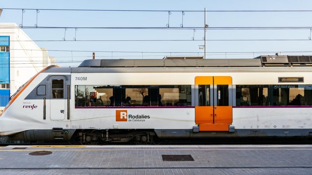 Un tren de Rodalies en una imagen de archivo