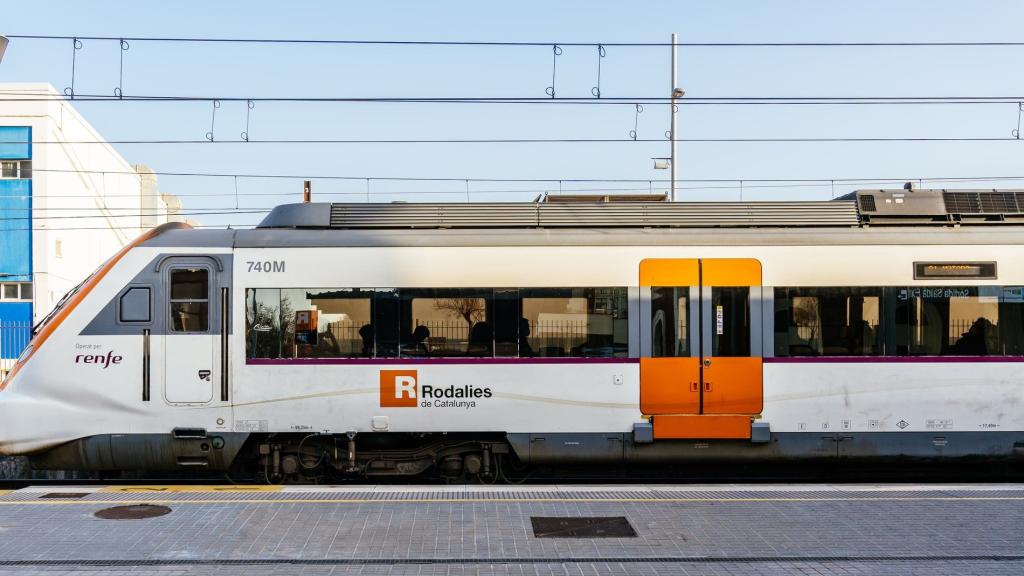Un tren de Rodalies en una imagen de archivo
