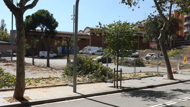 Aparcamiento suprimido en Nou Barris / CEDIDA