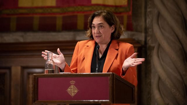 La alcaldesa de Barcelona, Ada Colau / EUROPA PRESS