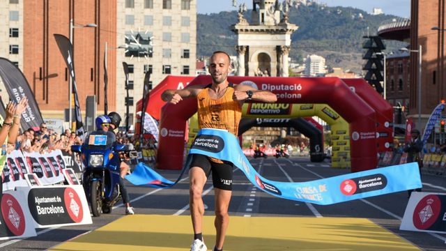 Artur Bossy, ganador de la Cursa de la Mercè de 2022 / BCN ESPORTS