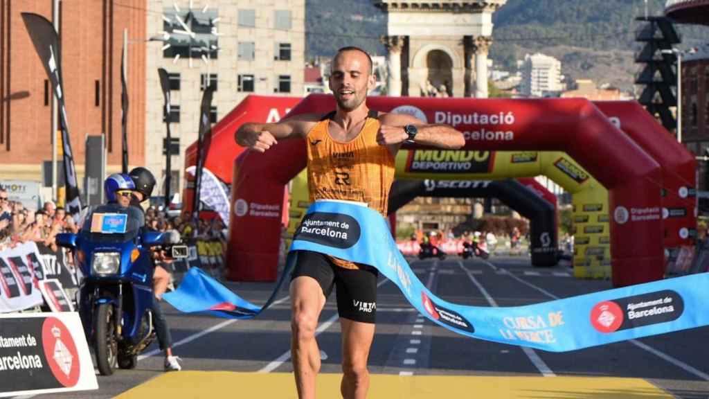 Artur Bossy, guanyador de la Cursa de la Mercè de 2022