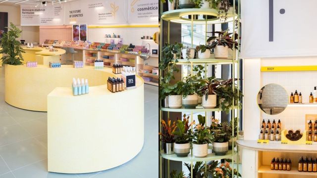 Interior del nuevo 'flagship store' de Freshly Cosmetics en el centro comercial Westfield Glòries / FRESHLY COSMETICS