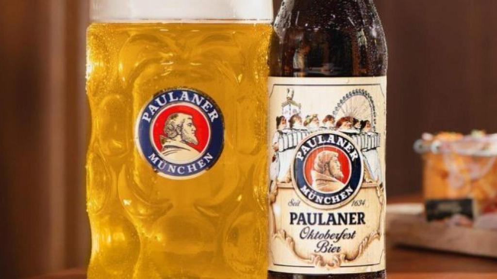 Cervesa Paulaner, que es serveix a l'Oktoberfest / PAULANER