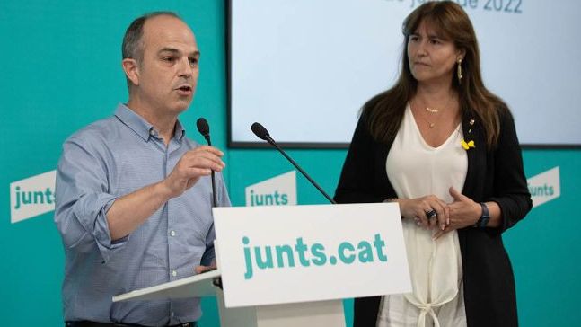 Jordi Turull i Laura Borràs / JUNTS X CAT