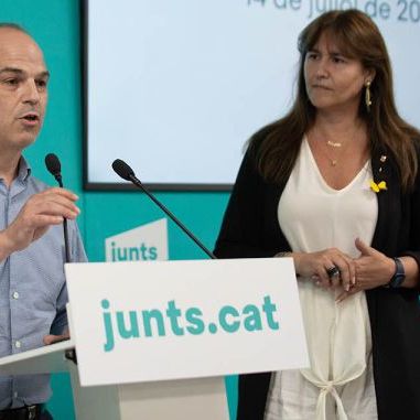 Jordi Turull i Laura Borràs / JUNTS X CAT