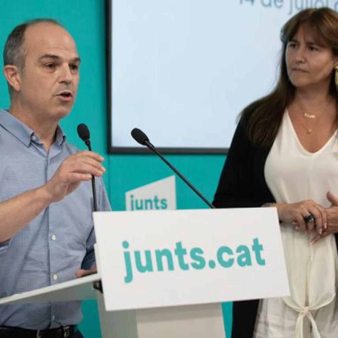 Jordi Turull y Laura Borràs / JUNTS X CAT