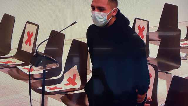 Imagen de archivo de Morad declarando ante un juez / ELENA GARRIDO