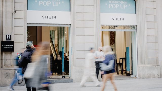 'Pop up' de Shein en Portal de l'Àngel / SHEIN