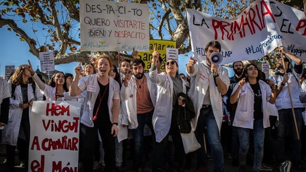 Vaga de metges a Catalunya / EUROPA PRESS