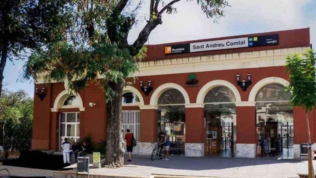L'estació de Rodalies de Sant Andreu Comtal
