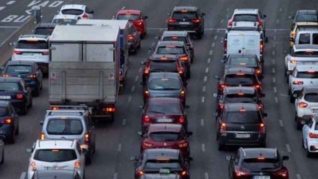 Retención en el área metropolitana de Barcelona