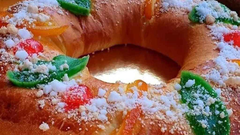 Un roscón de Reyes de Catalunya en una imagen de archivo