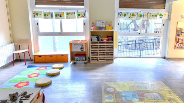 Interior del mejor colegio de Barcelona según la plataforma Micole / Sagrat Cor