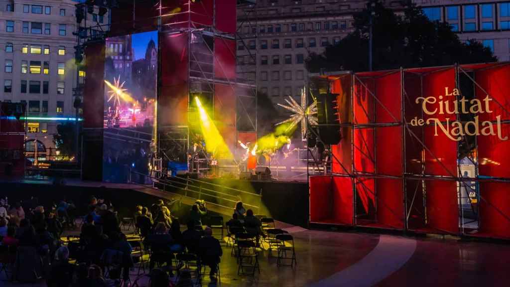 Actividad del 'Festival de Nadal' en Barcelona