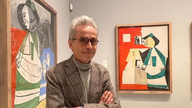 Emmanuel Guigon en el Museo Picasso de Barcelona / ALBA CARNICÉ (MA)