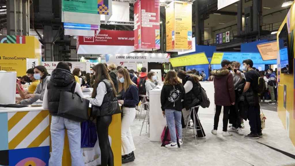 Imatge d'arxiu del Saló de l'Ensenyament en una edició anterior / FIRA DE BARCELONA