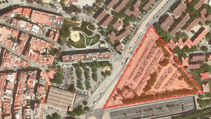 Zona delimitada en el triángulo de Aiguablava