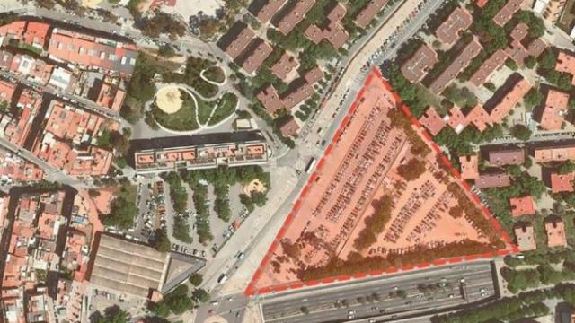 Zona delimitada en el triángulo de Aiguablava / AJ BCN