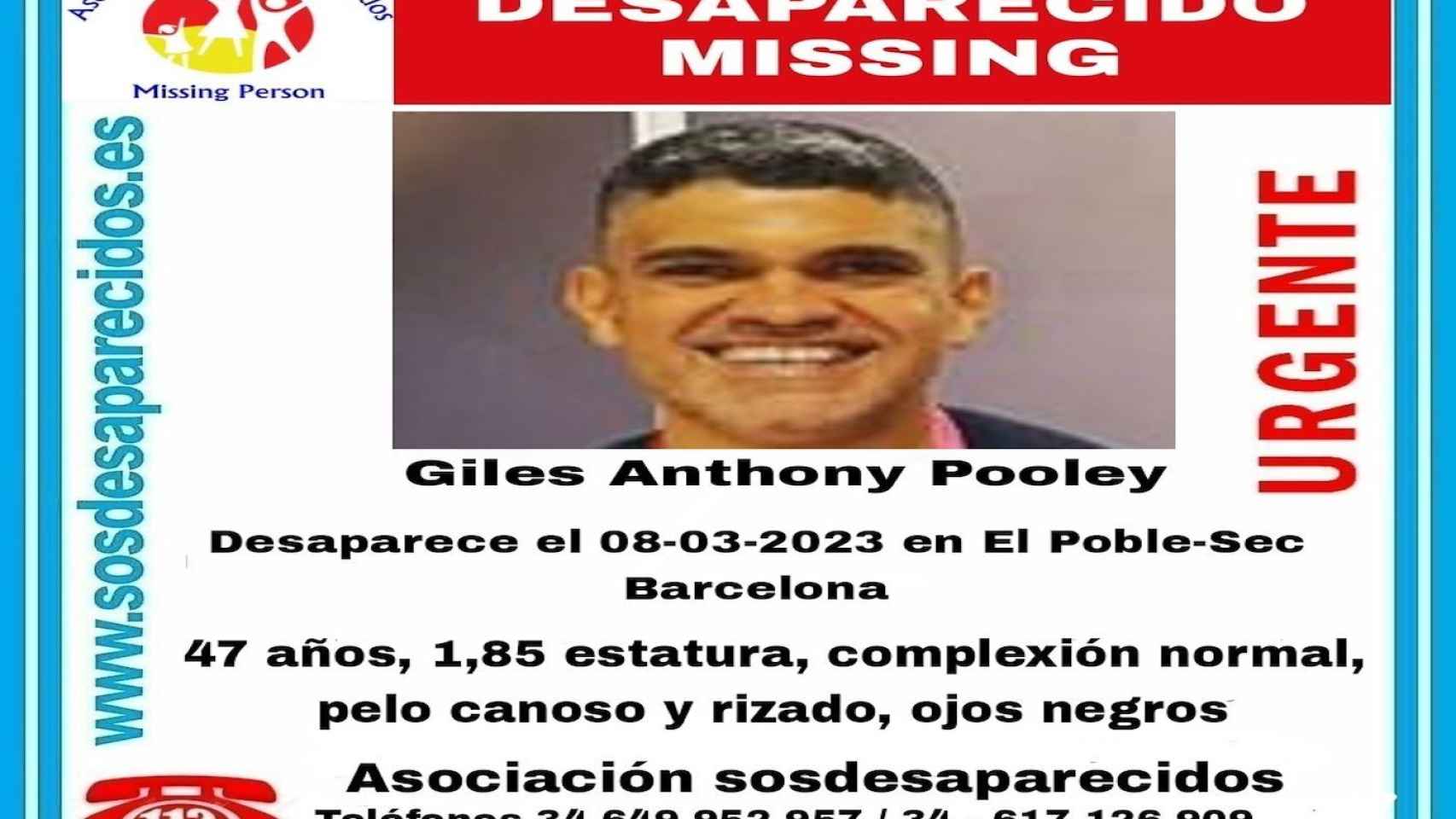 Empresario británico desaparecido