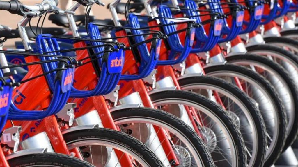 Bicicletas del servicio AMBici / TMB