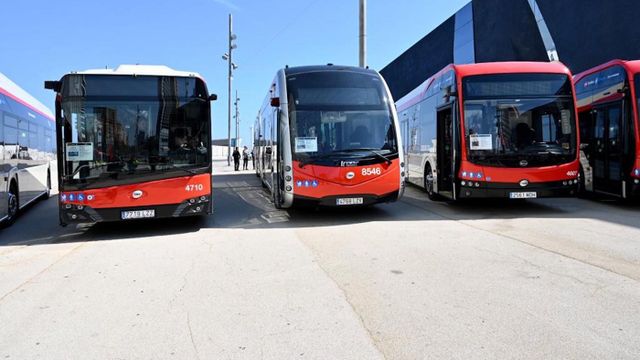 Autobuses de la nueva flota de TMB / TMB