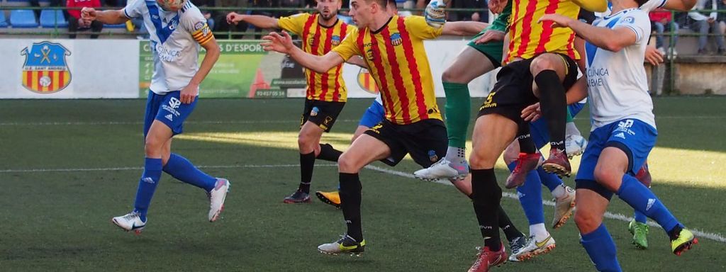 Derbi que ha enfrontat l'Europa amb el Sant Andreu / UE SANT ANDREU