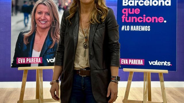 Eva Parera en la presentación de la imagen de precampaña para las elecciones municipales de mayo / VALENTS