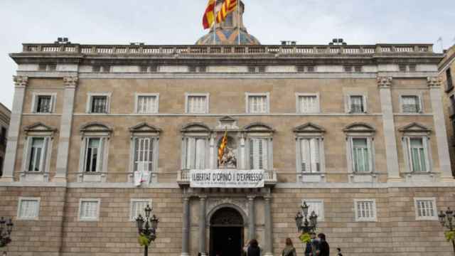Fachada del Palau de la Generalitat / PABLO MIRANZO