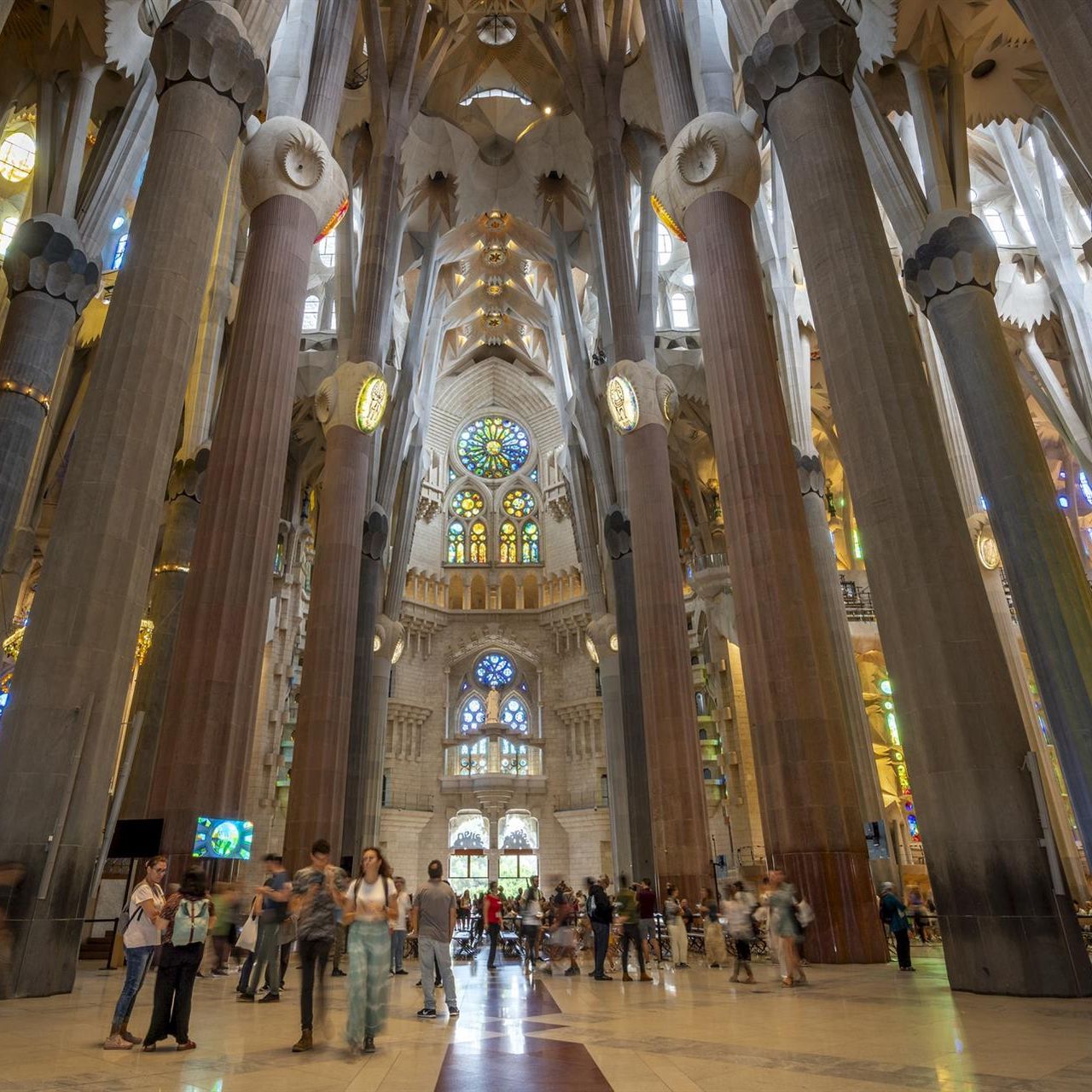 La Sagrada Família en una imatge d'arxiu / PEP DAUDÉ - SAGRADA FAMÍLIA