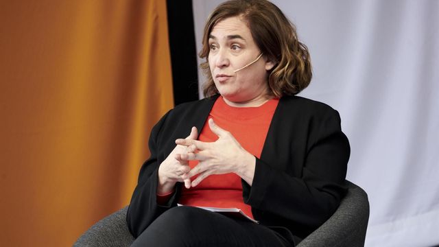 Ada Colau en un acto / LORENA SOPENA / EP