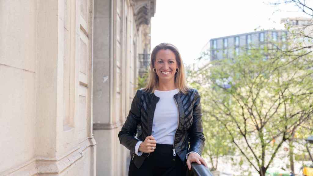 Maria Eugènia Gay a les instal·lacions de 'Metròpoli'