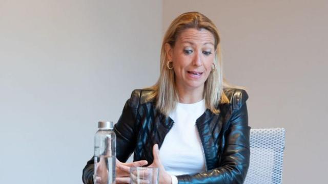 Maria Eugènia Gay, durante una entrevista con Metrópoli