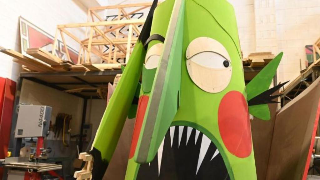 El 'dimoni' de les 'Festes de Maig' / CEDIDA