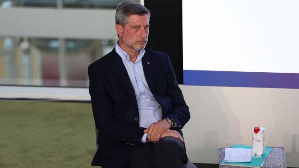 Jordi Martí Galbis durant la seva intervenció en les I Jornades 'Desperta BCN!' / GALA ESPÍN