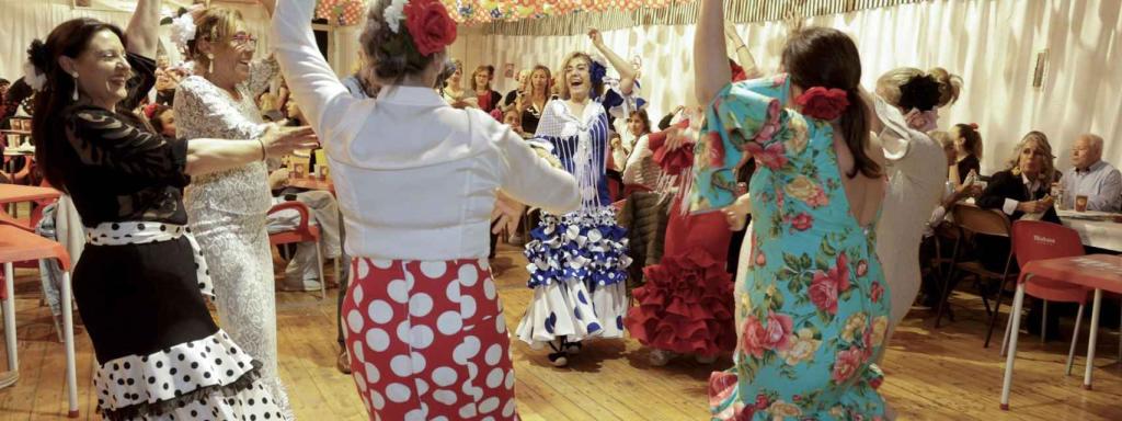 Baile en la Feria de Abril / EFE