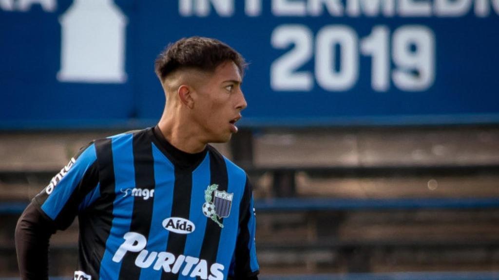 Fabricio Díaz, jugador del Liverpool de Montevideo