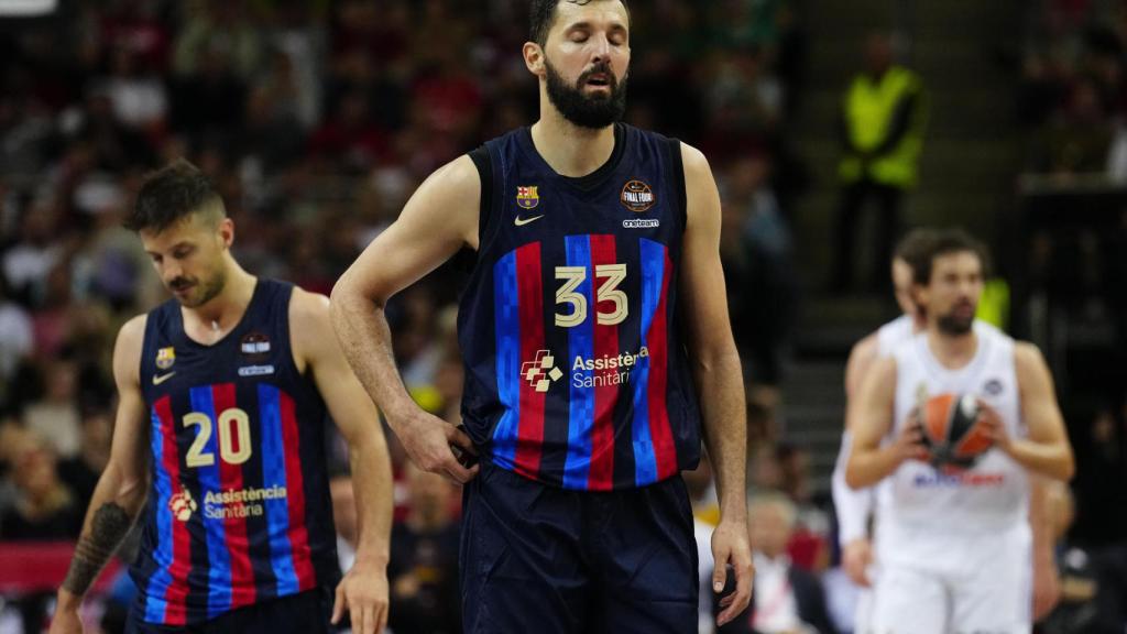 Mirotic, muy tocado, ante el Real Madrid : EFE