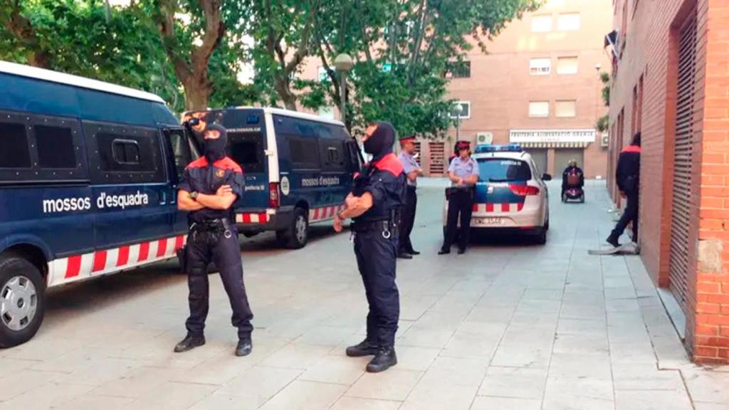 Una operación de Mossos en la Zona Franca de Barcelona