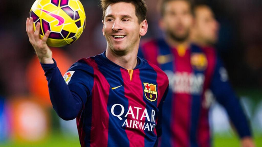 Messi con el FC Barcelona
