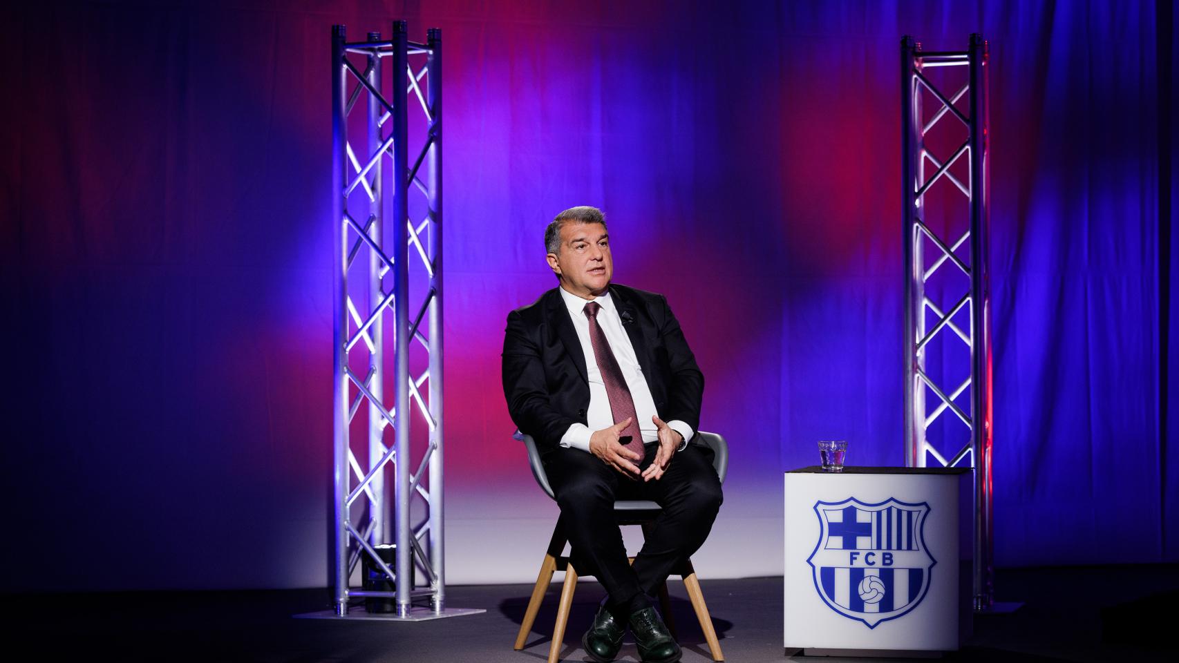 Joan Laporta, en Barça TV