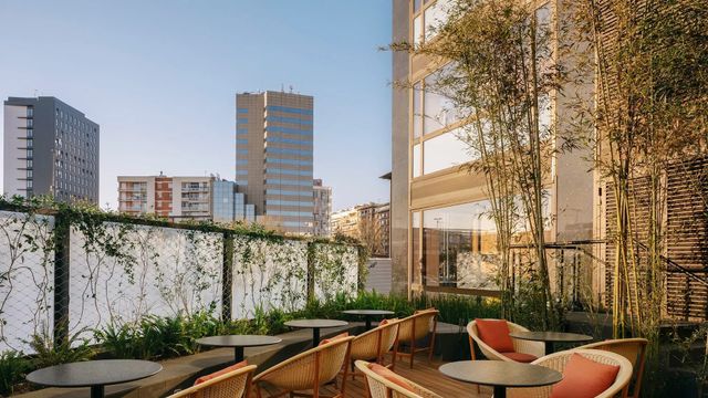 Terraza del hotel Nobu / NOBU