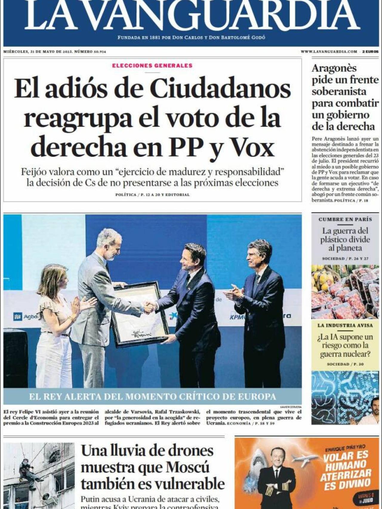 La Vanguardia 31 de mayo
