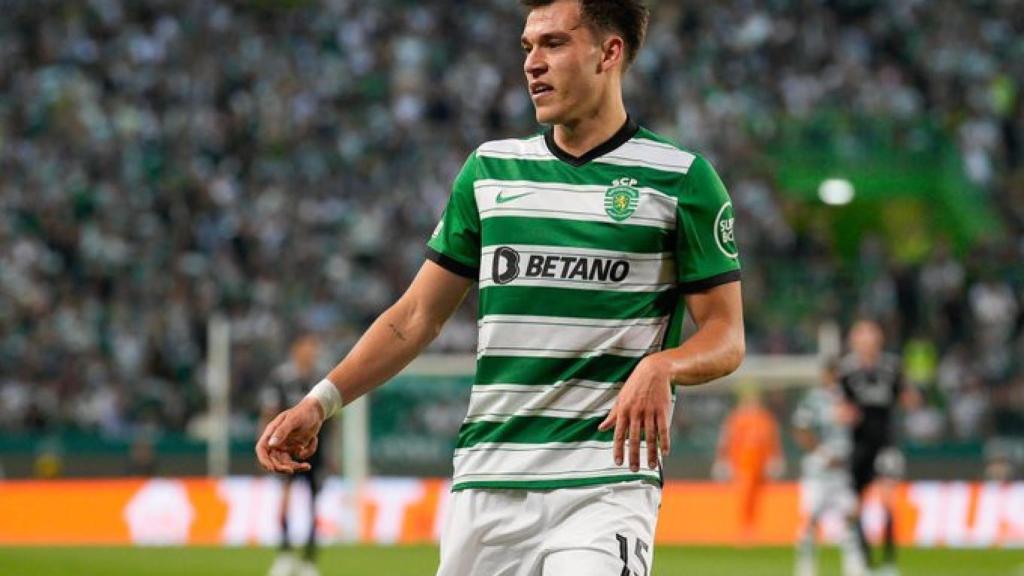 Manuel Ugarte, jugador del Sporting de Portugal